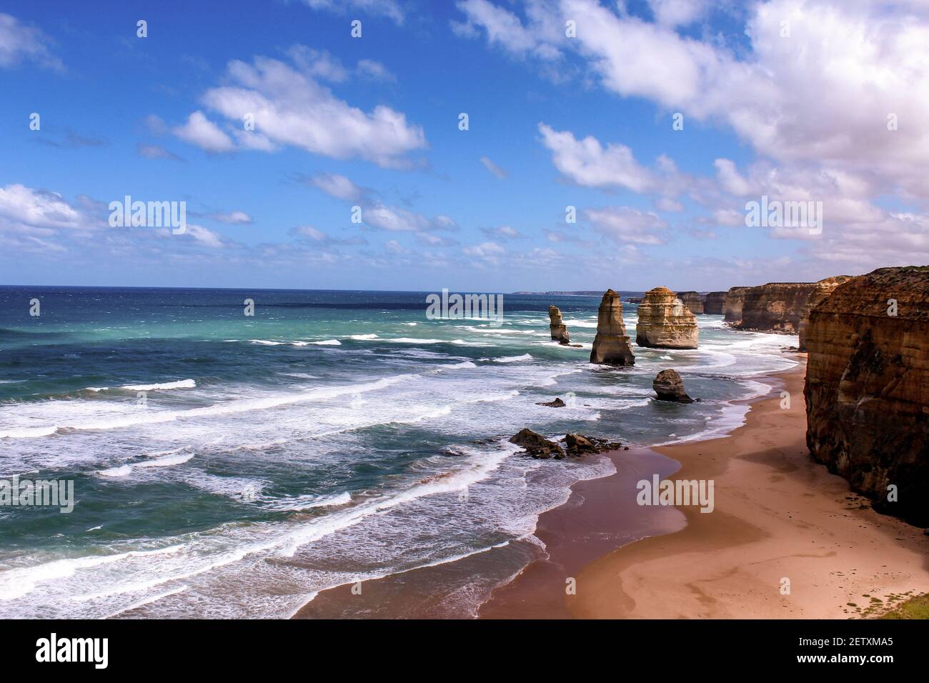 12 Apostles, Great Ocean Road Stock Photo