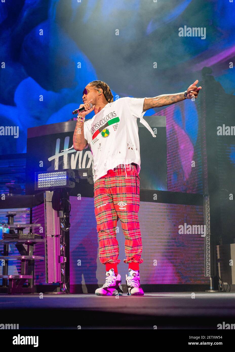 Rapper Future performs onstage during the 'Nobody Safe' tour at The ...