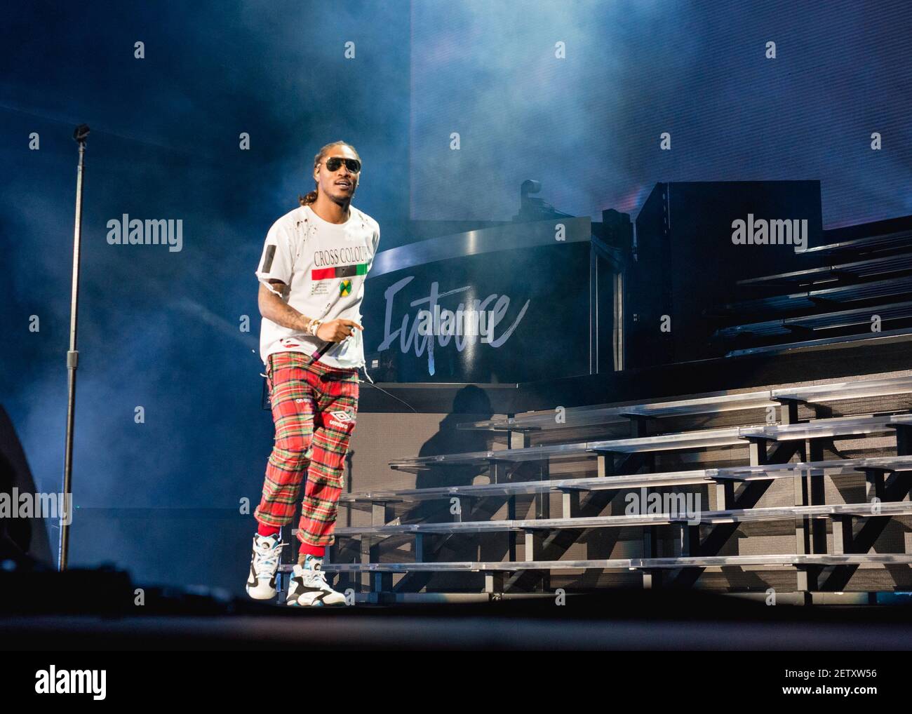 Rapper Future performs onstage during the 'Nobody Safe' tour at The ...