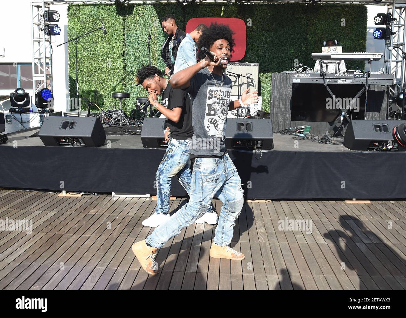 HOLLYWOOD - JUNE 24: SOB x RBE at YouTube Pre-BET Awards party at ...