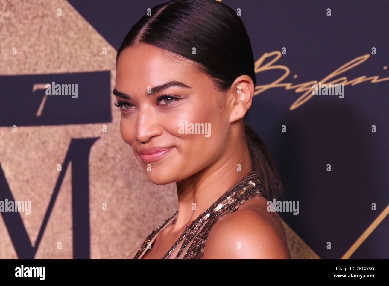 Model Shanina Shaik at The 2017 MAXIM Hot 100 Party, produced by Karma