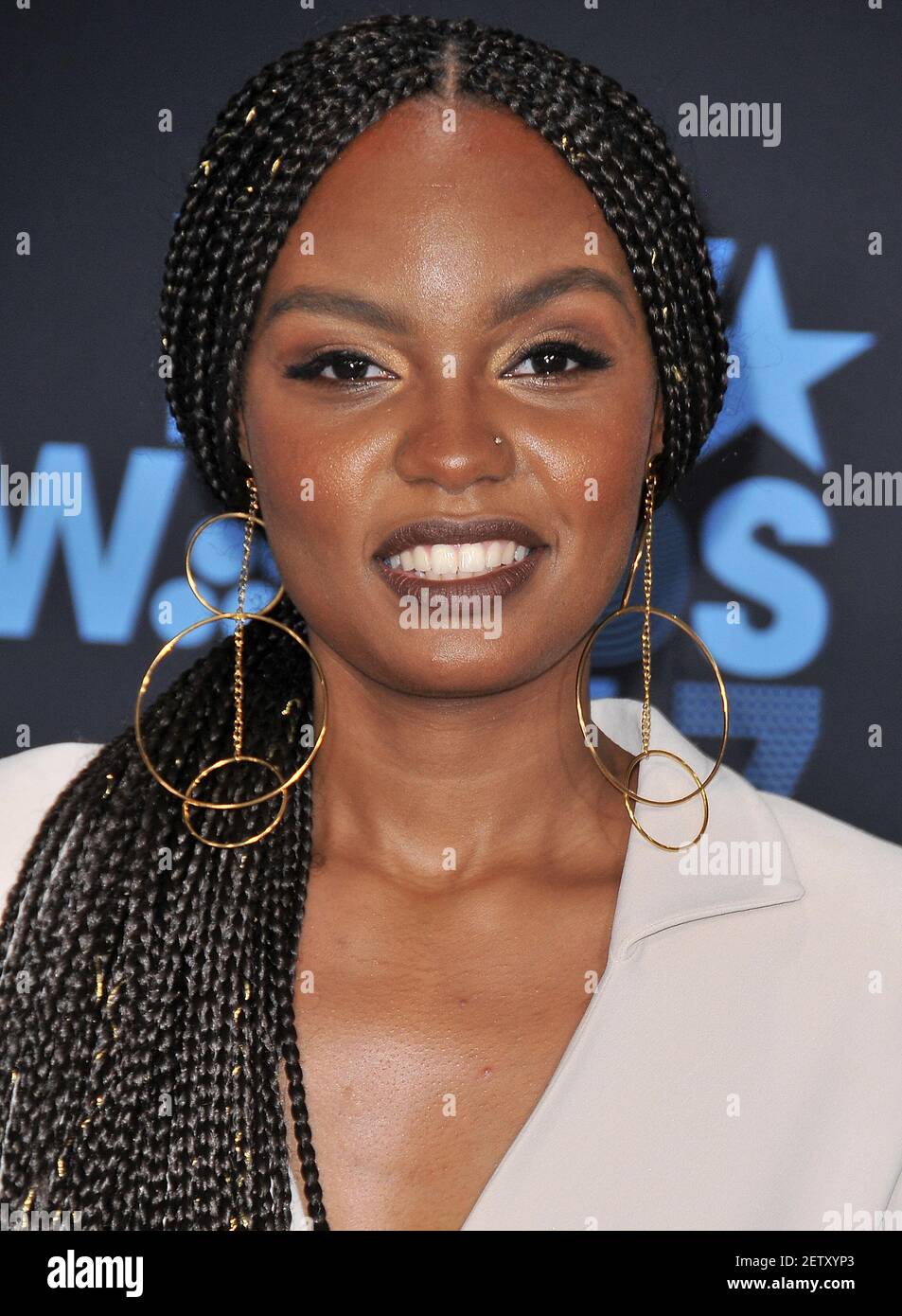 Sierra McClain at the 2017 BET Awards held at Microsoft Theater on June
