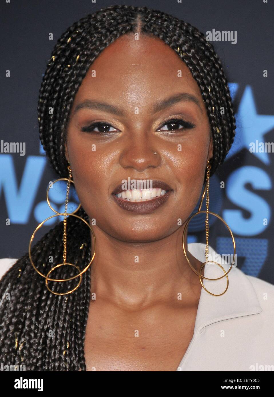 Sierra McClain at the 2017 BET Awards held at Microsoft Theater on June