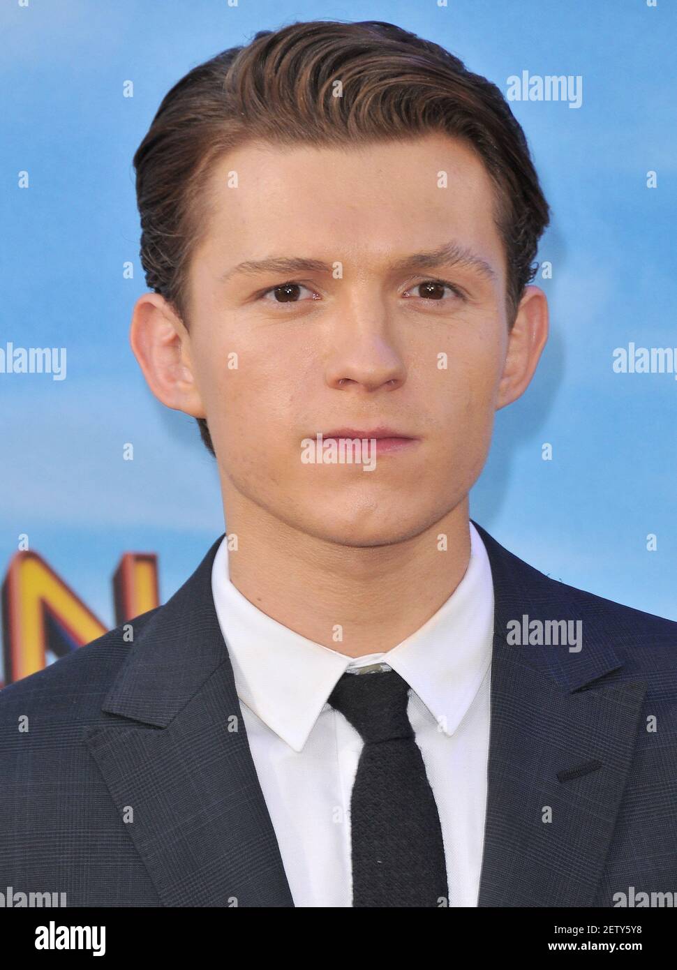 Tom Holland arrives at the “Spider-Man: Homecoming” Los Angeles