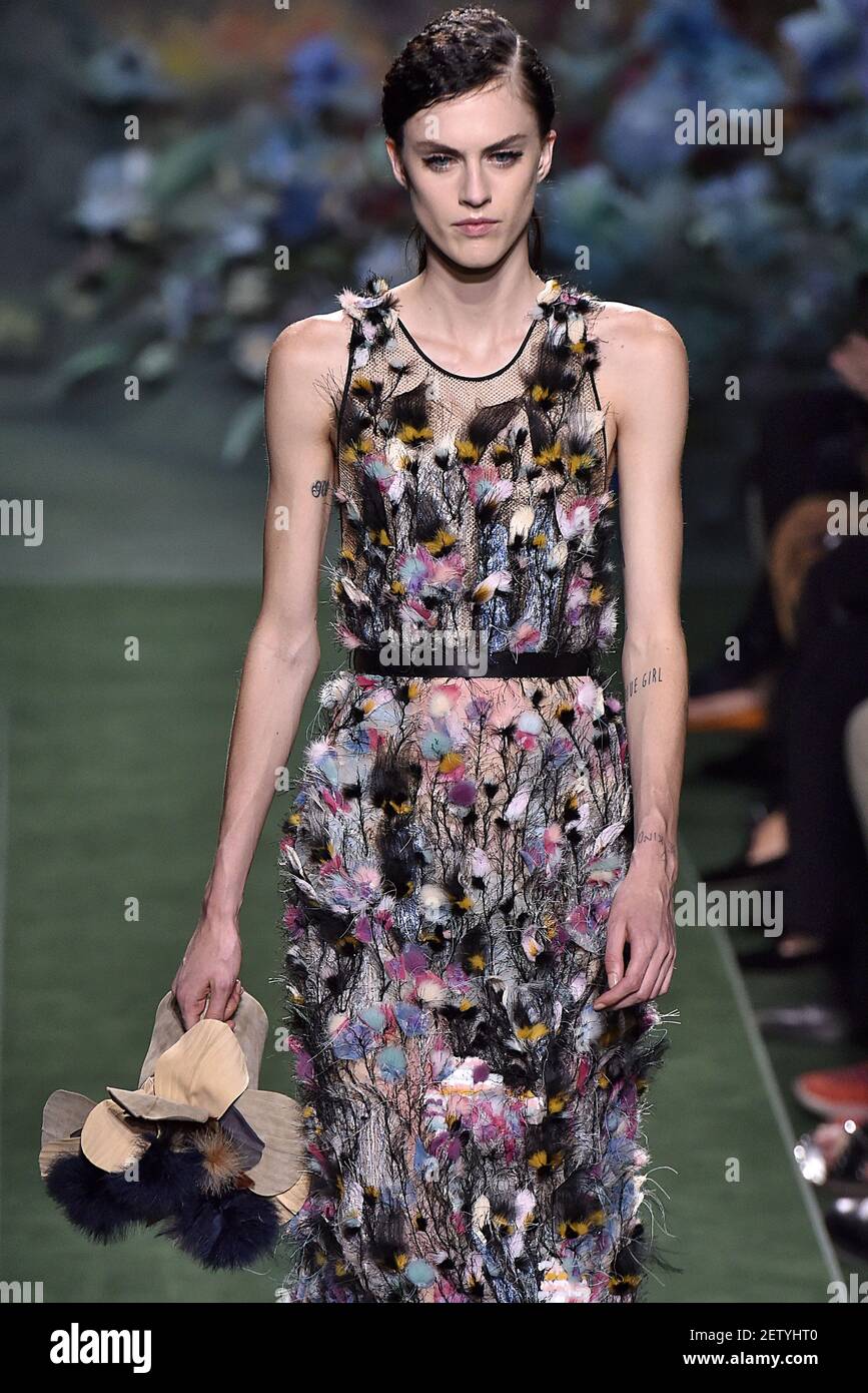 Fendi Paris Haute Couture Fall Winter 2017-2018 in Paris, France on July 6,  2017. (Photo by Jonas Gustavsson) *** Please Use Credit from Credit Field  *** Stock Photo - Alamy