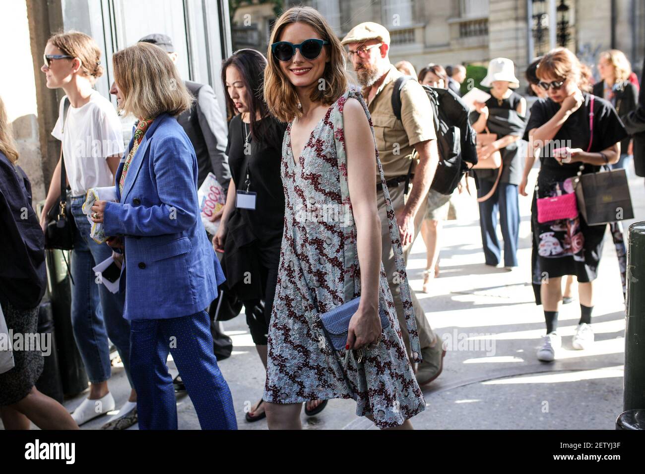 Olivia Palermo attending the Valentino 2017/2018 Fall Winter Haute Couture  show on July 5, 2017