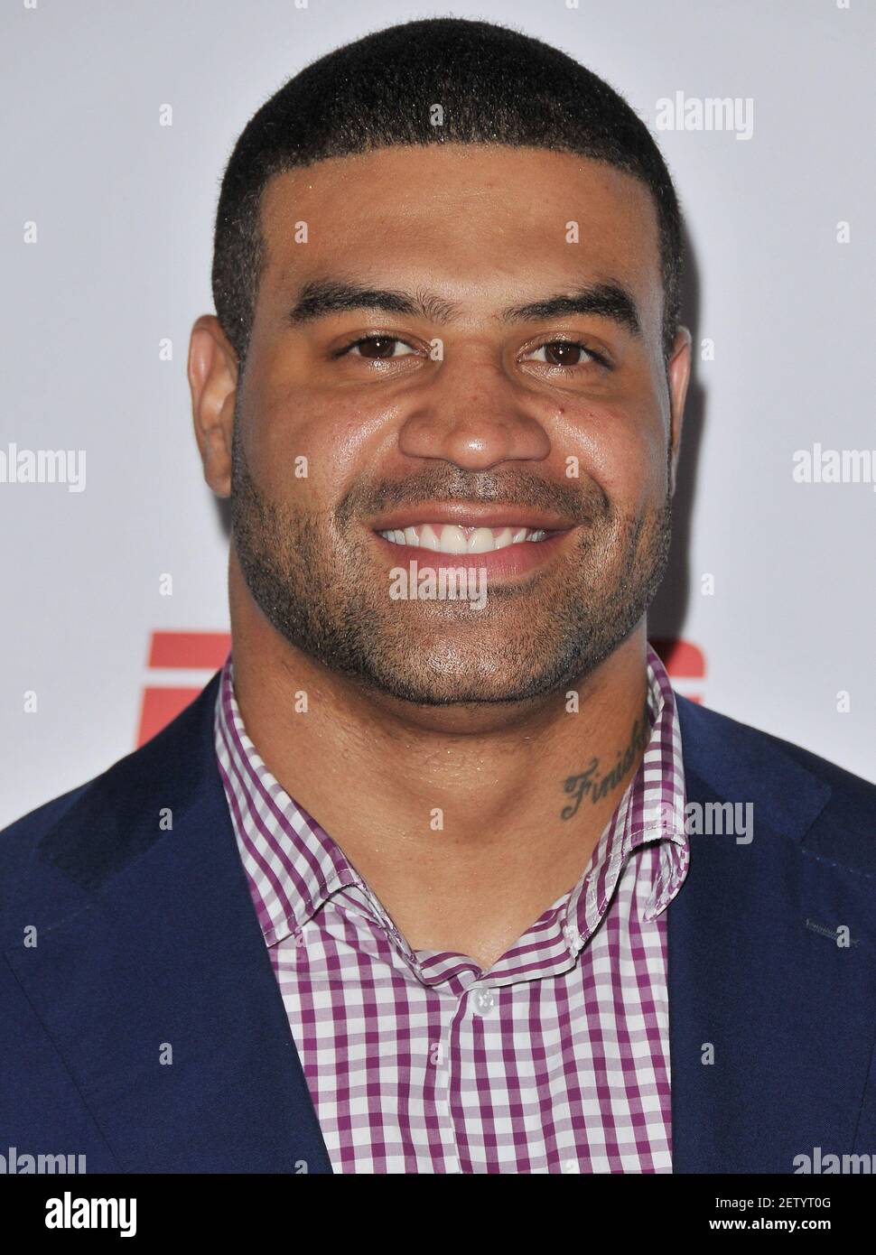 Shawne Merriman arrives at the 3rd Annual Sports Humanitarian Of The