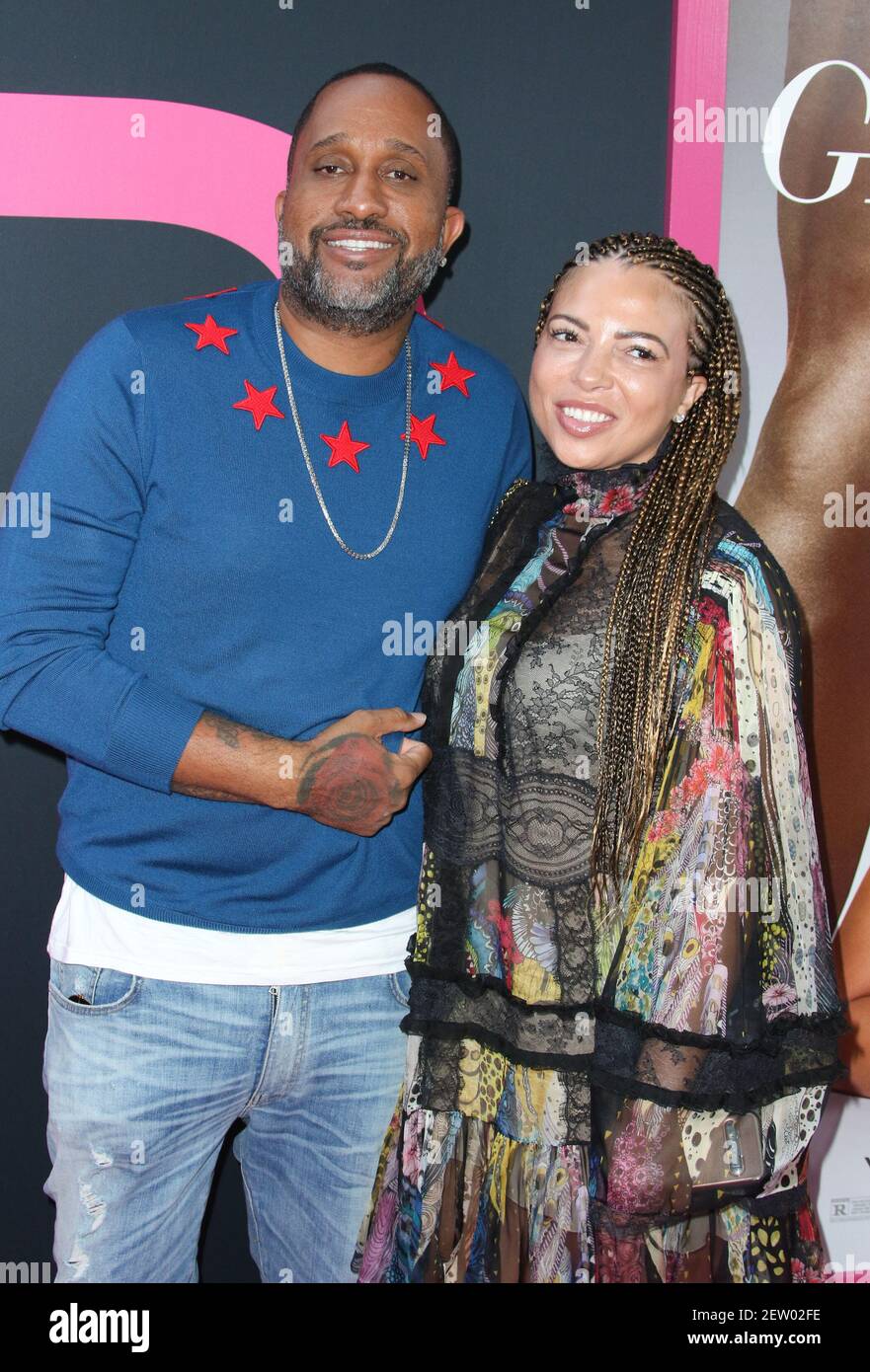Actress Kenya Barris (R) and Rainbow Edwards-Barris at the World ...