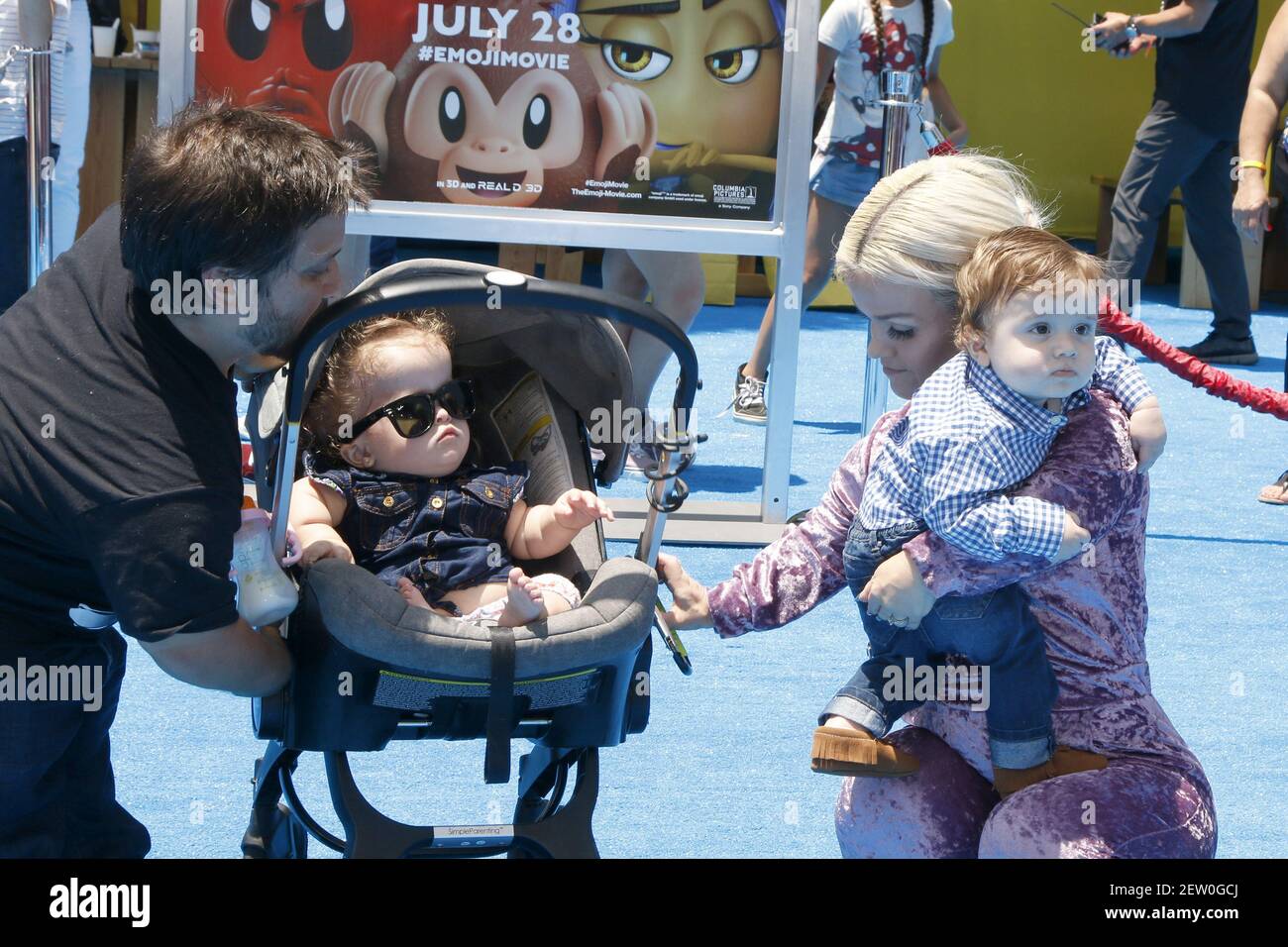 LOS ANGELES - JUL 23: Joe Gnoffo, Penelope Charlevoix Gnoffo, Terra