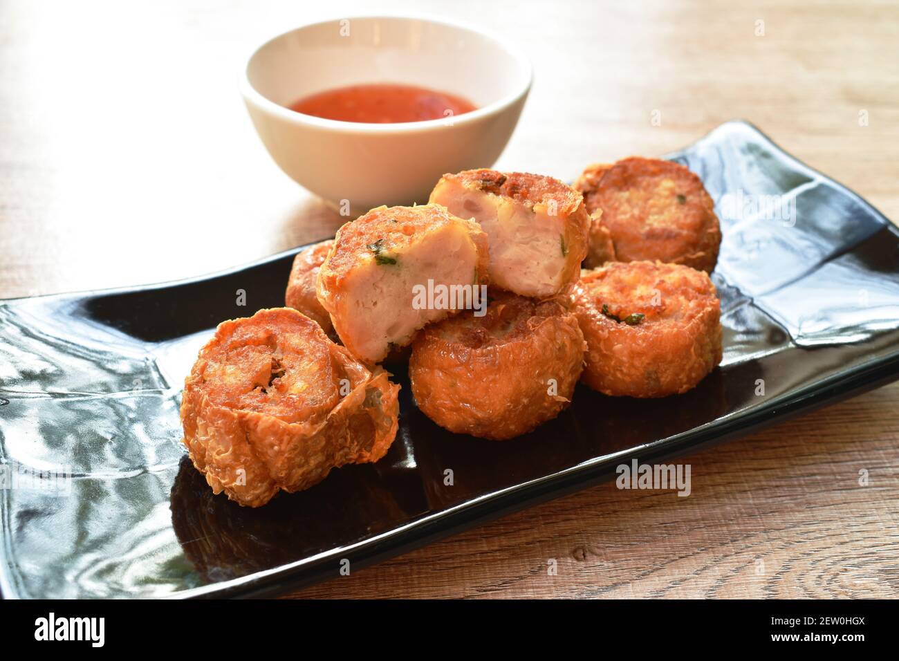 Fried Crab With Chinese Food