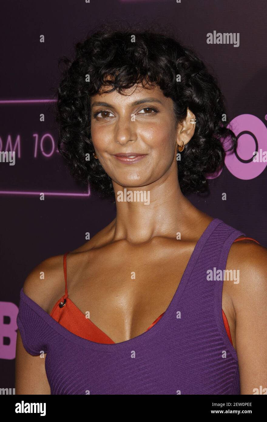 Actor Poorna Jagannathan attends the premiere of HBO's 'Room 104' at