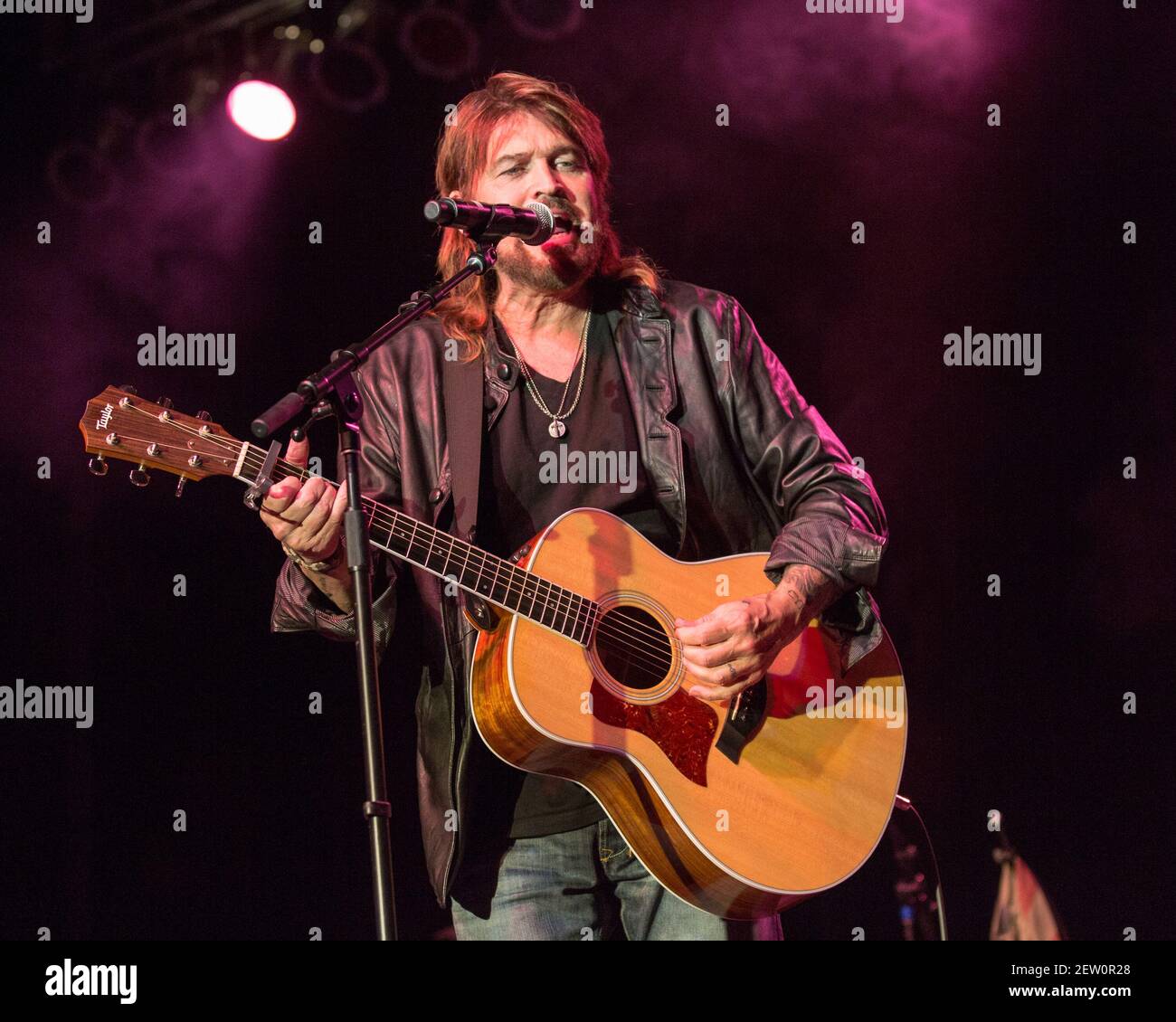 Country musician Billy Ray Cyrus at North Star Casino Resort on July 28 ...