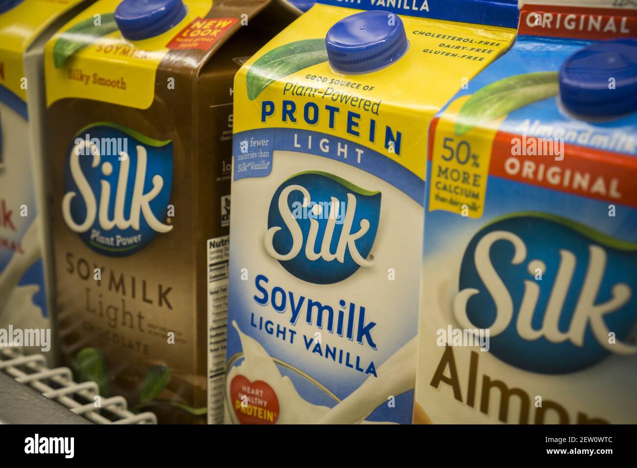 Soy milk shelf hires stock photography and images Alamy