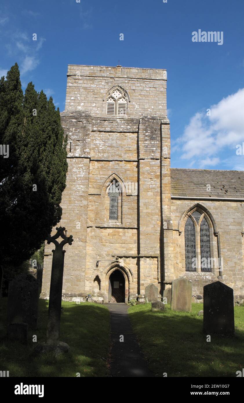 Abbey Church of God and the Virgin Mary, Blancheland, Northumberland, England, UK. Stock Photo