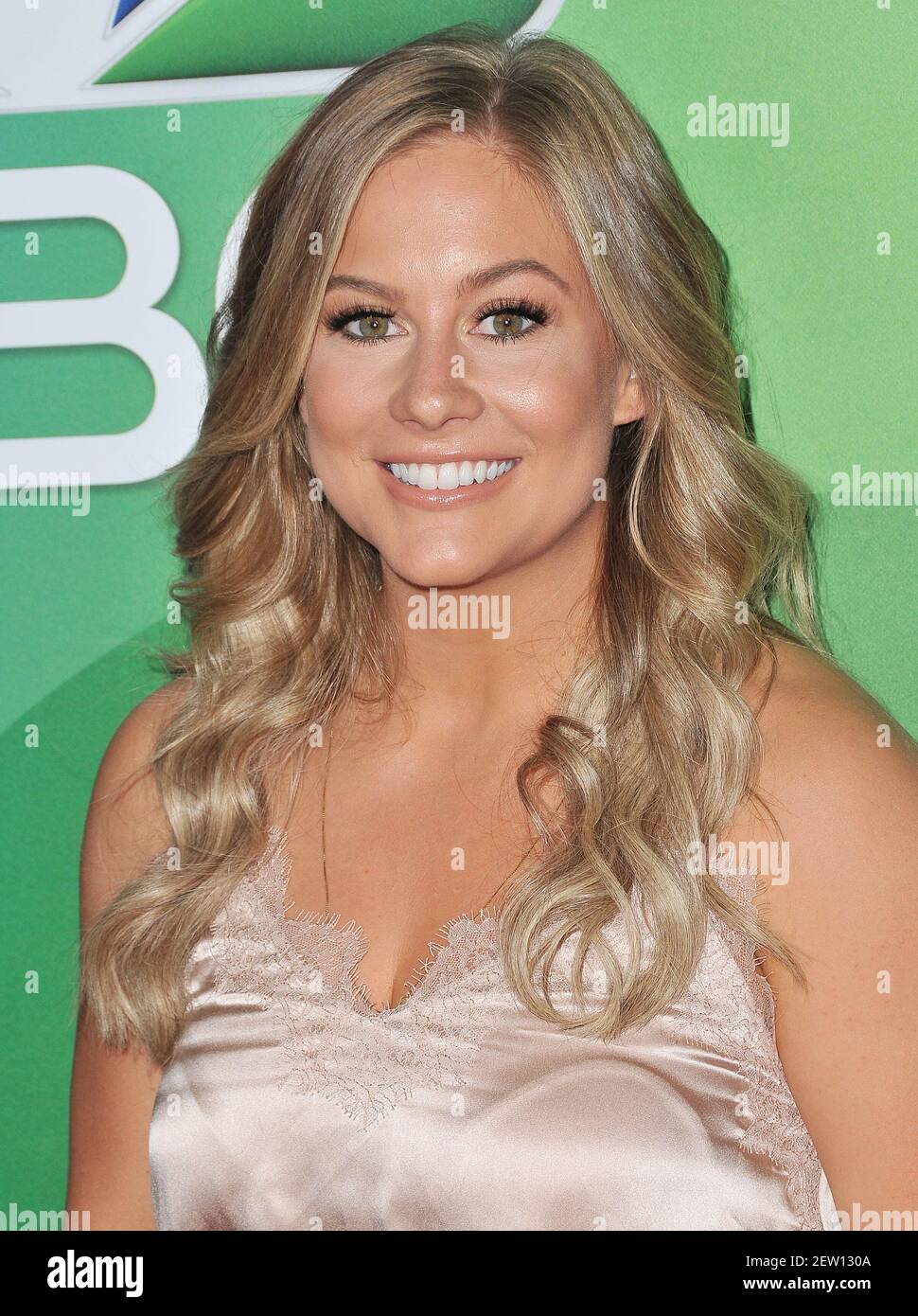 Shawn Johnson East at the 2017 NBC Summer Press Tour held at the Beverly Hilton Hotel in Beverly