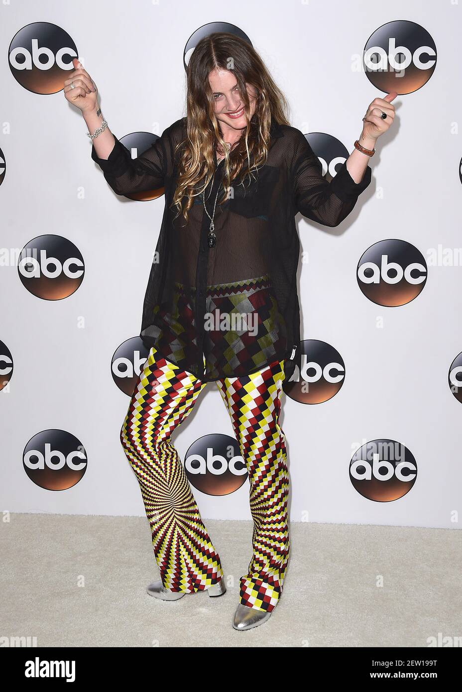 BEVERLY HILLS, CA - AUGUST 6: Willow Anwar at the Disney ABC 2017