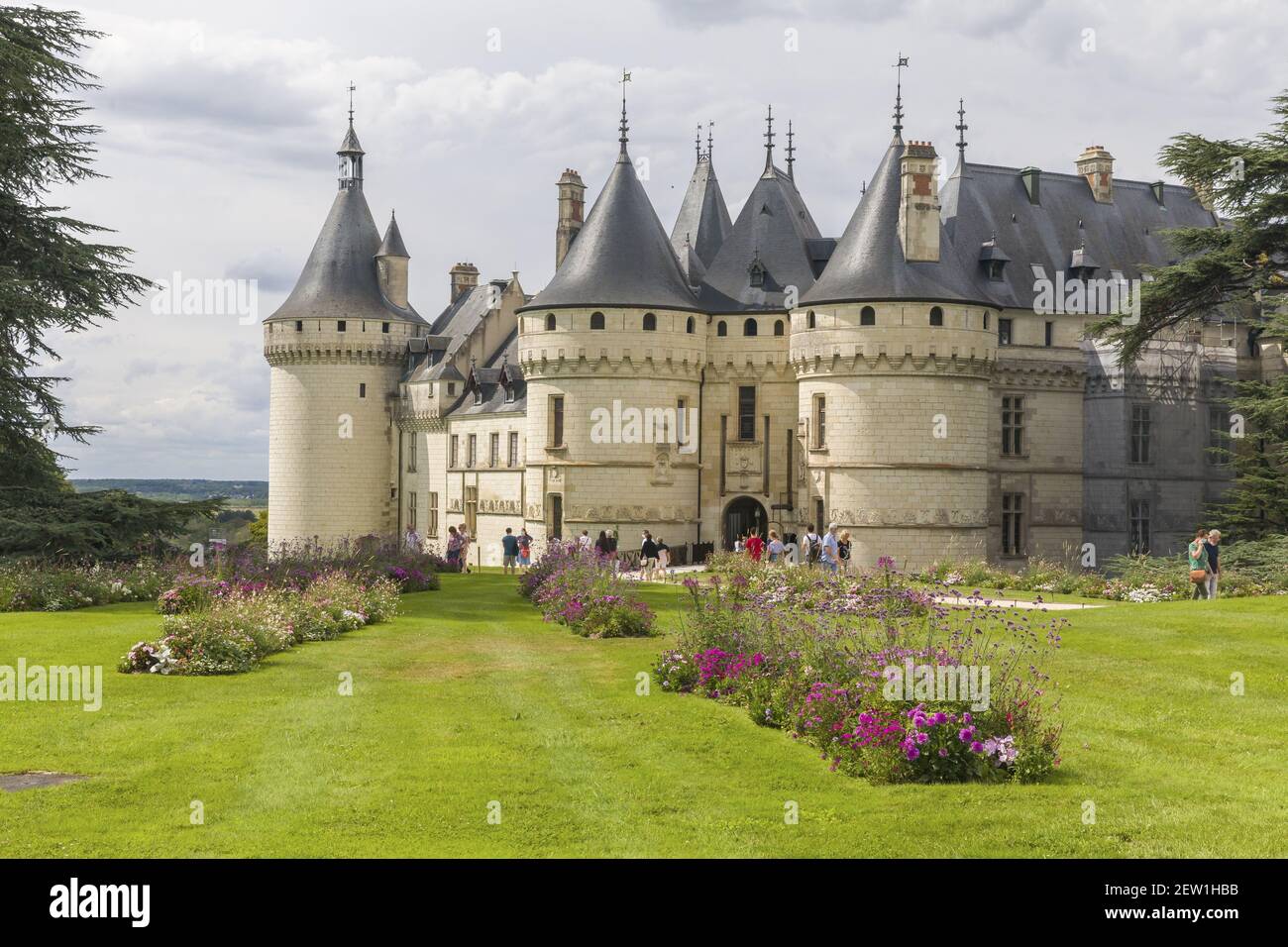France, Indre et Loire, Loire valley listed as World Heritage by UNESCO, Chaumont-sur-Loire, domain of Chaumont-sur-Loire, international garden festival, theme 2020 the gardens of the earth back to mother earth Stock Photo