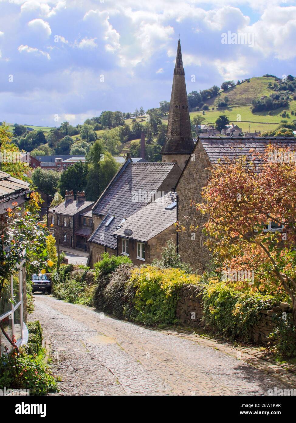Beeston Brow, Bollington, Cheshire Stock Photo Alamy
