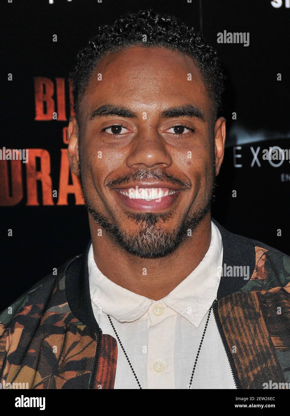 Rashad Jennings arrives at the “Birth Of The Dragon” Los Angeles