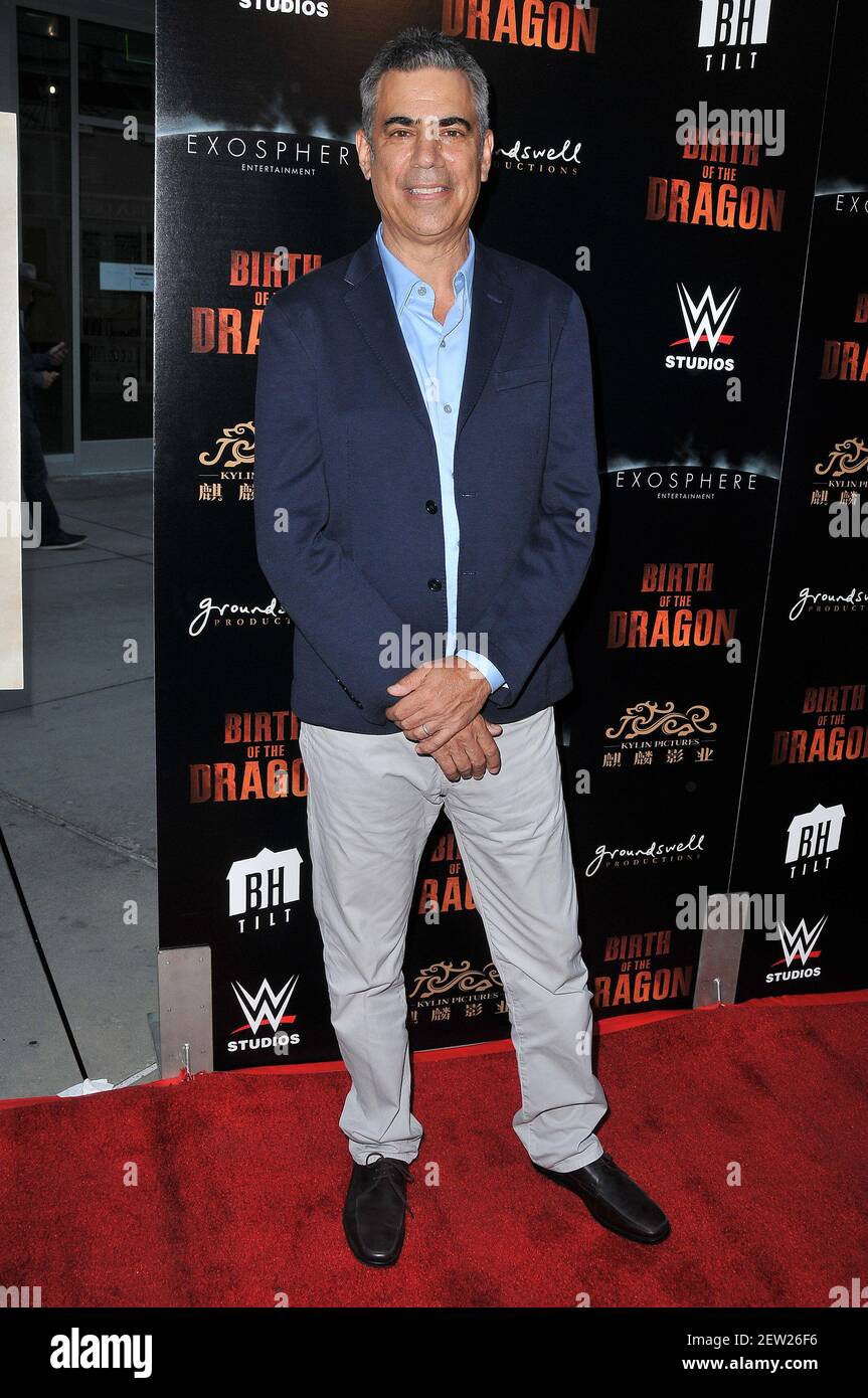 Michael London arrives at the