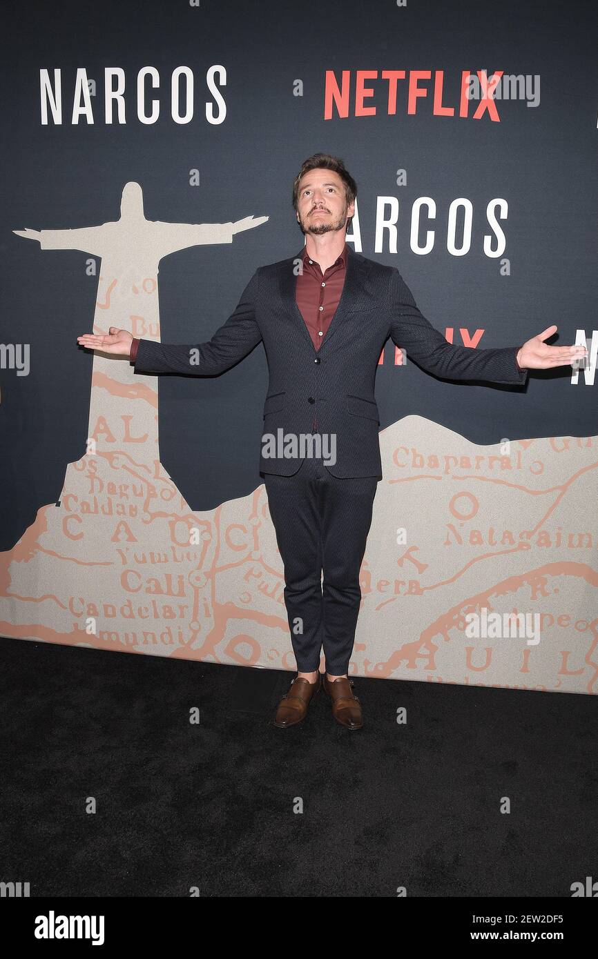Actor Pedro Pascal attends the 'Narcos' Season 3 New York Screening at ...