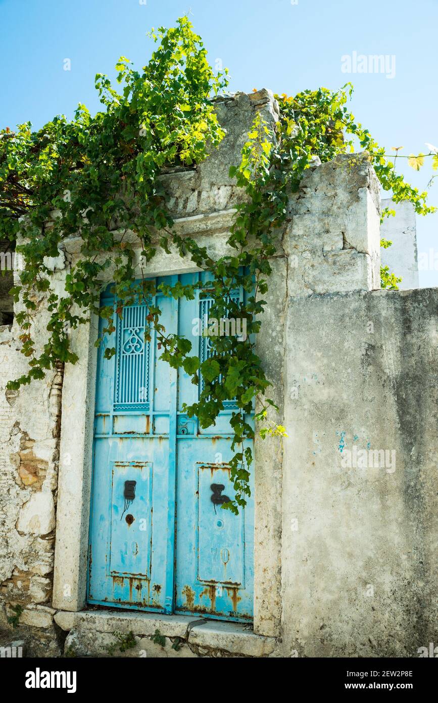 Apeiranthos, Plaka, Naxos, Cyclades, South Aegean Region, Greece Stock Photo