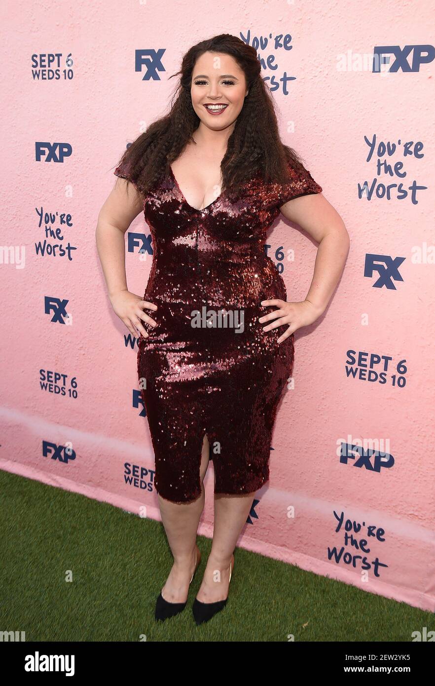 LOS ANGELES AUGUST 29 Kether Donohue arrives at the Season 4