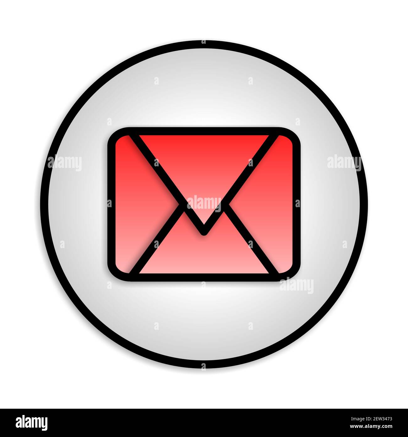 Biểu tượng email đơn giản tròn đầy tinh tế sẽ khiến bạn không thể rời mắt. Được thiết kế đơn giản và dễ nhìn, bạn sẽ không phải băn khoăn hay tốn nhiều thời gian để tìm kiếm chức năng mình cần dễ dàng trao đổi và liên lạc. Hãy cùng đón xem!