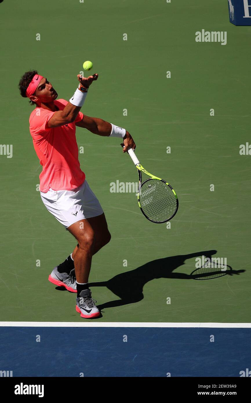 04.09.2017, Nowy Jork, Turniej tenisowy wielkoszlemowy US Open, Rafael  Nadal (ESP), fot. Ewa Janikowski / Foto Olimpik /// POLAND & FRANCE OUT  Stock Photo - Alamy