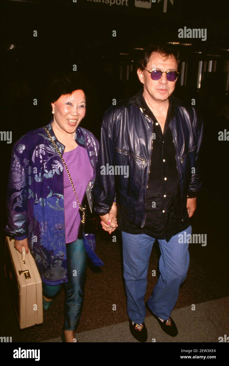 Eddie Fisher and Betty Lin October 1993 Credit Ralph Dominguez