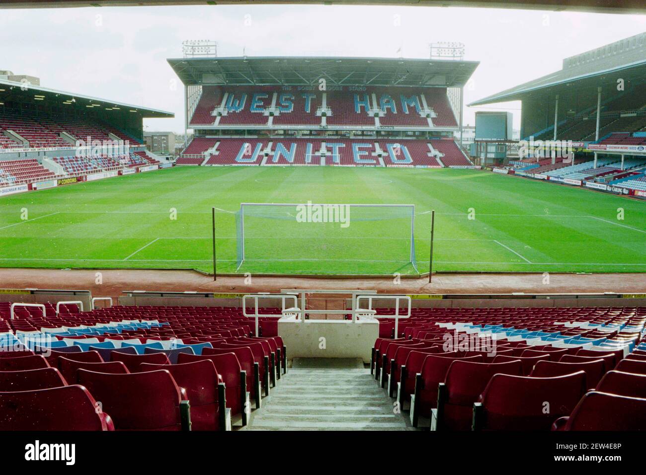 West Ham's goal from London Stadium - Bobby Moore Stand block 152 