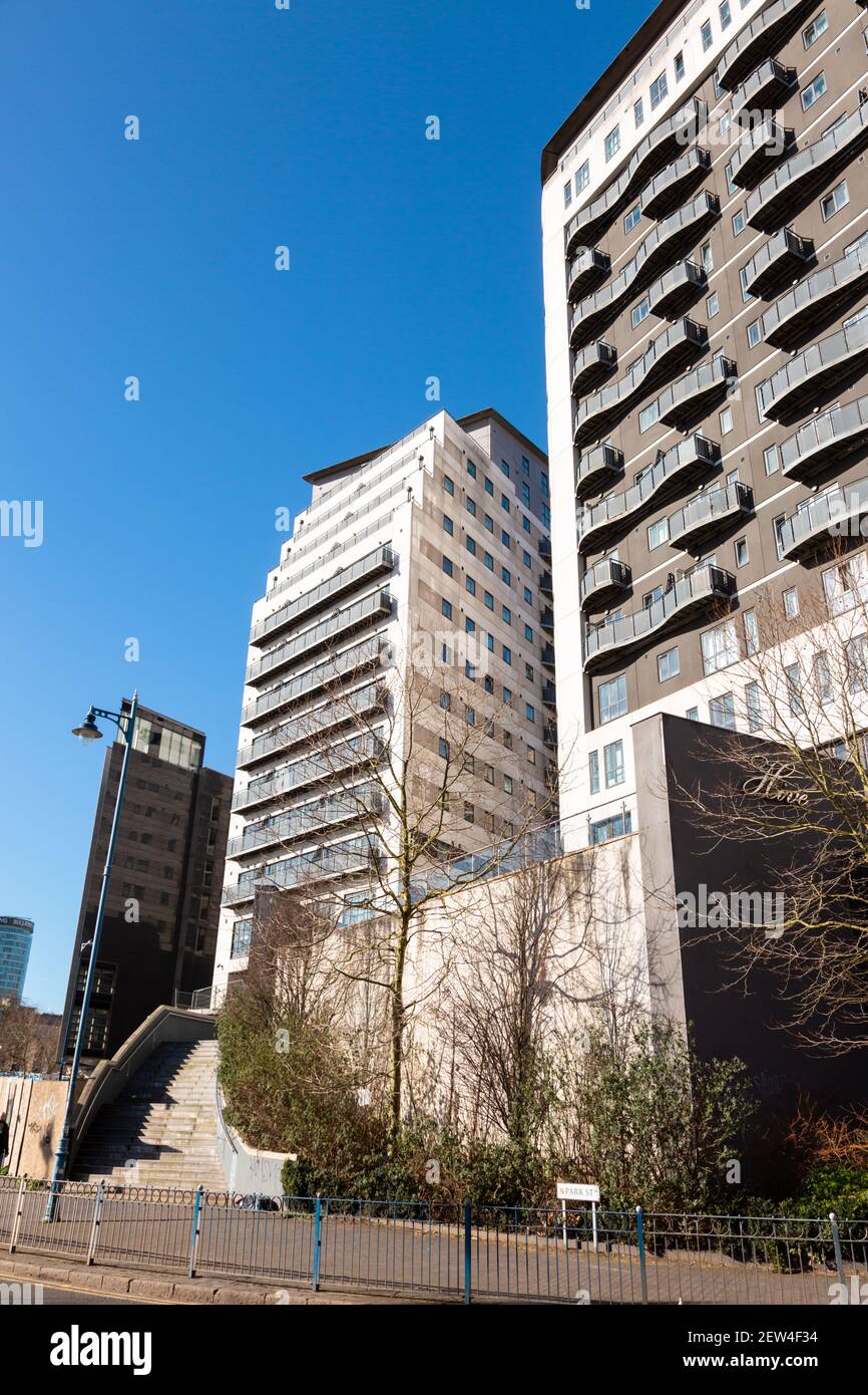 Modern architecture, Eastside, Birmingham, UK 2021 Stock Photo Alamy