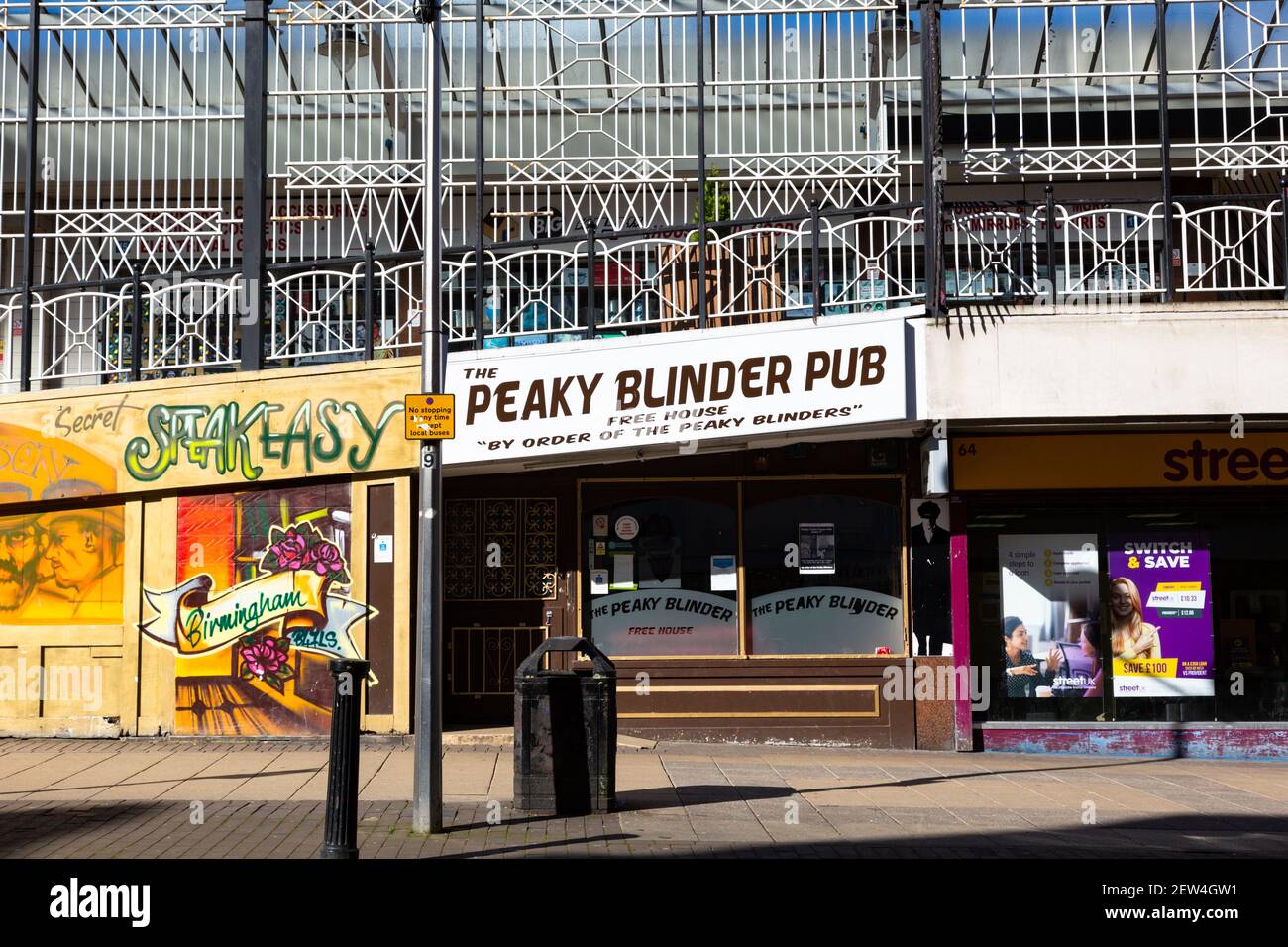 The Peaky Blinder Pub, Dale End, Birmingham, UK Stock Photo