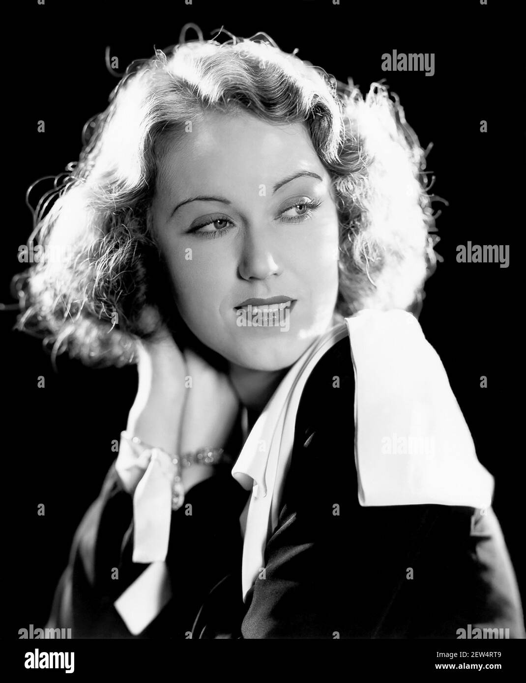 Fay Wray. Portrait of the Canadian-American actress, Vina Fay Wray