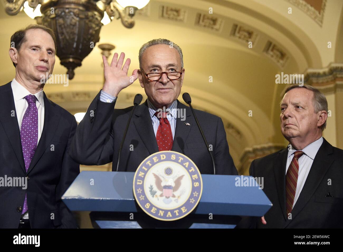 United States Senate Minority Leader Chuck Schumer (Democrat of New ...