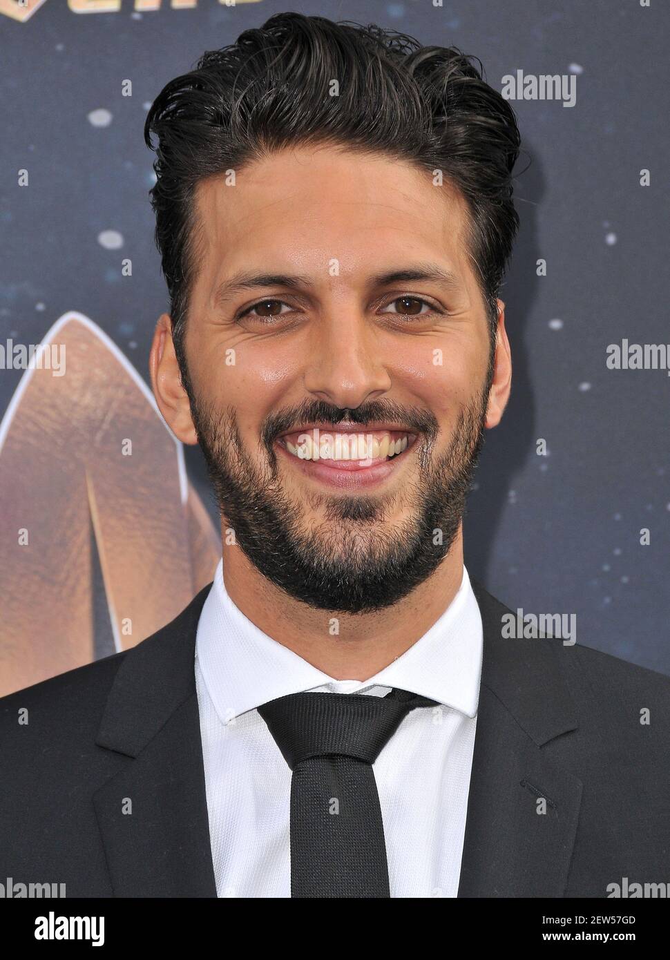 Shazad Latif arrives at the "Star Trek: Discovery" Premiere held at the ArcLight Cinerama Dome in Hollywood, CA on Tuesday, September 19, 2017. (Photo By Sthanlee B. Mirador/Sipa USA) Stock Photo