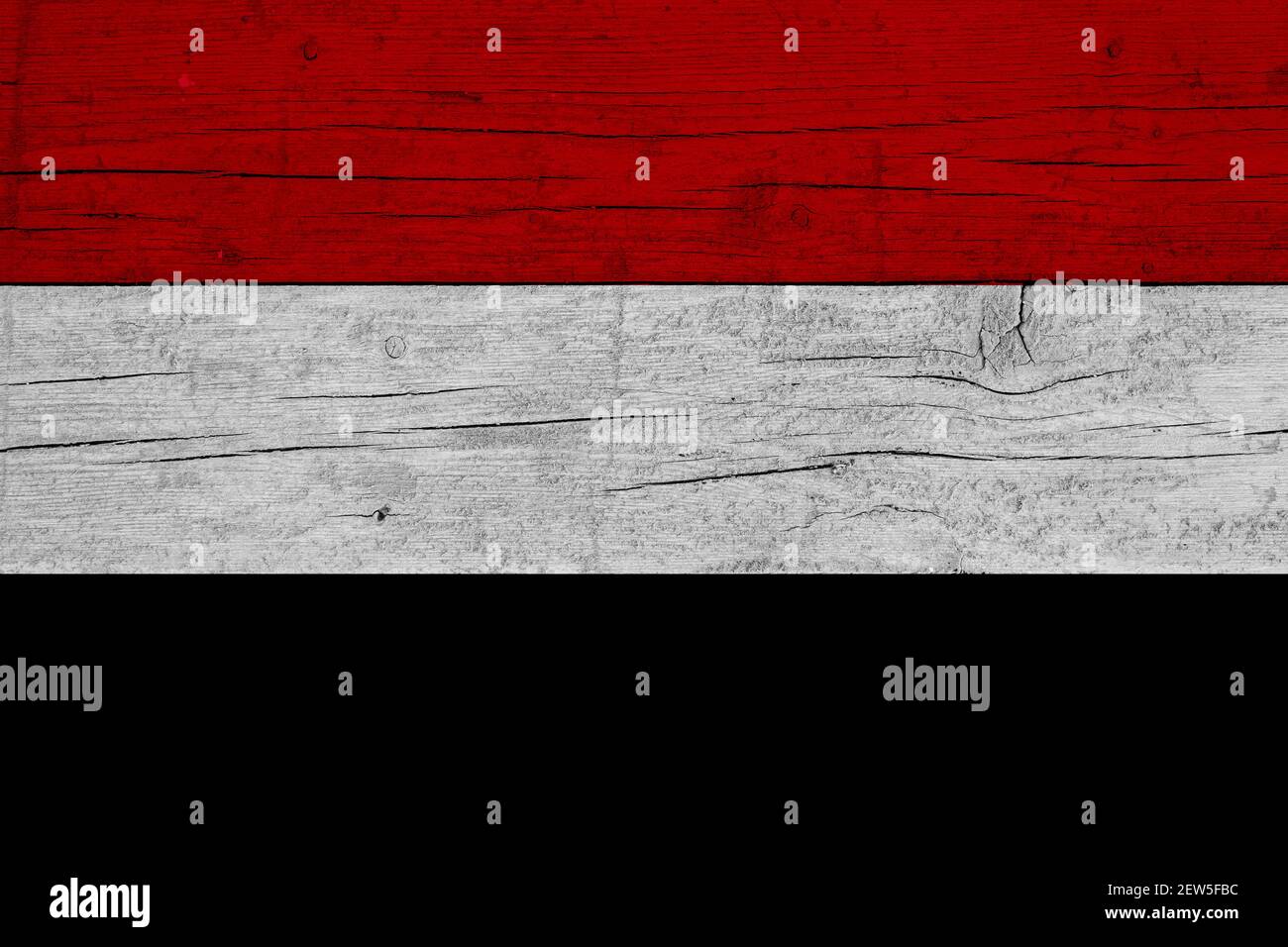 Flag of Yemen Wooden texture of the flag of Yemen Stock Photo - Alamy