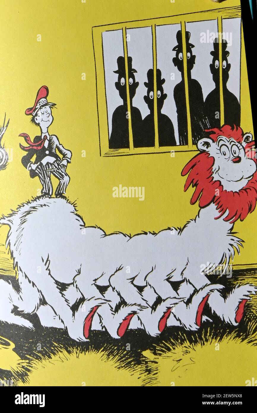 An image from Dr Seuss If I Ran The Zoo which portrays people in
