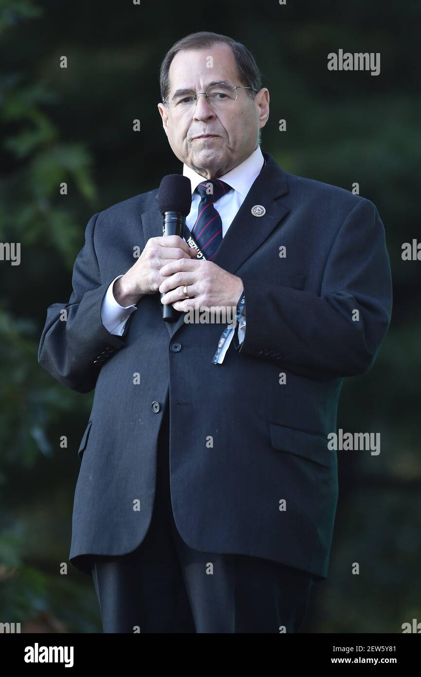 Jerrold Nadler attends the 2017 Global Citizen Festival in Central Park ...