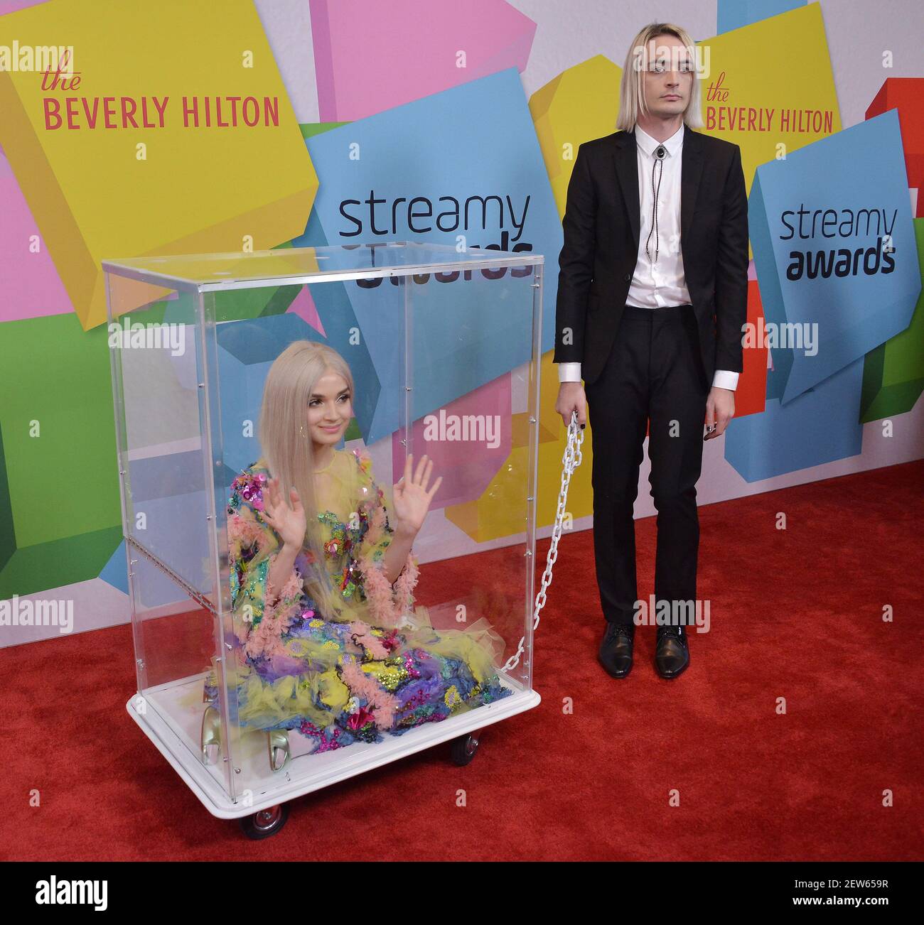 Poppy arrives at The 7th Annual Streamy Awards held the Beverly Hilton ...