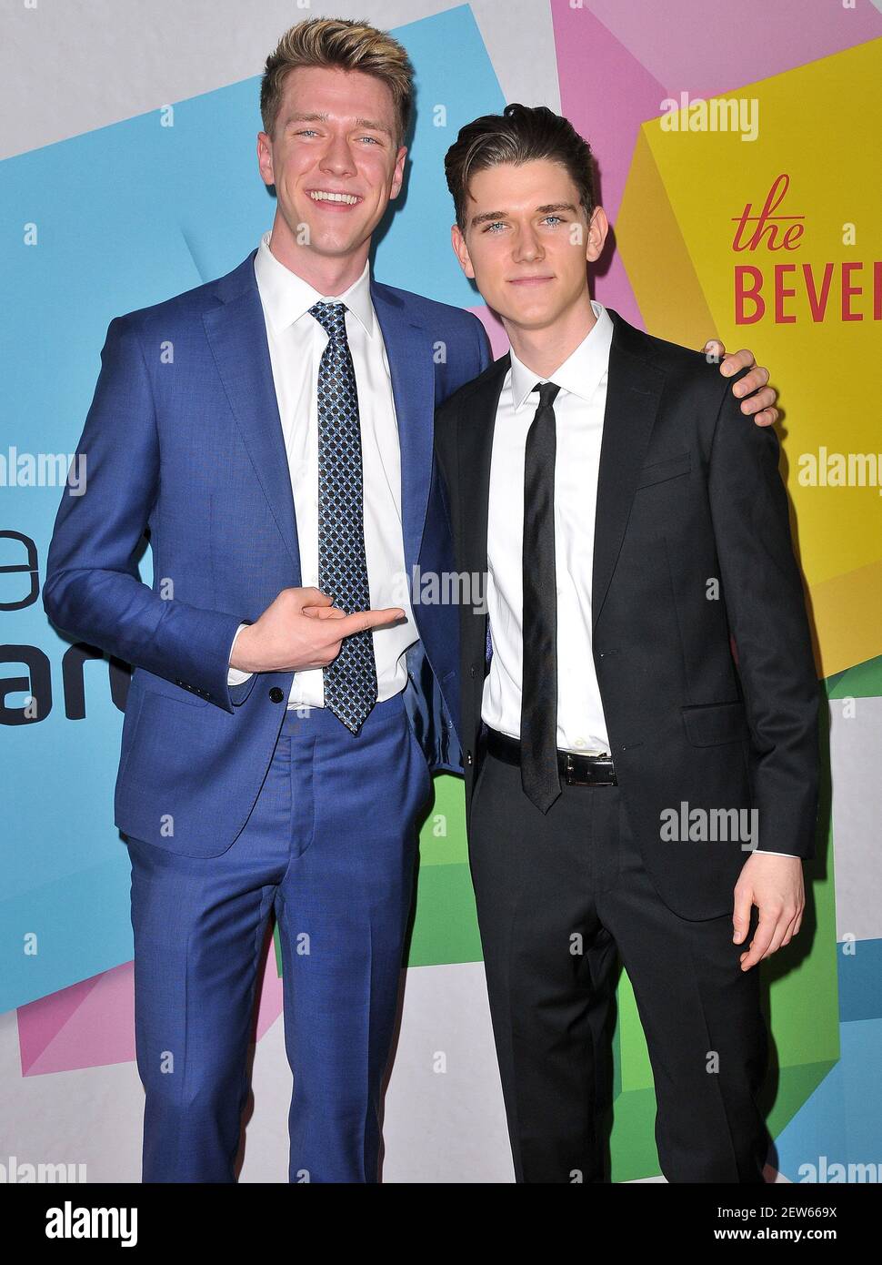 L-R) Collins Key and Devan Key arrives at The 7th Annual Streamy Awards  held the Beverly Hilton in Beverly Hills, CA on Tuesday, September 26,  2017. (Photo By Sthanlee B. Mirador/Sipa USA