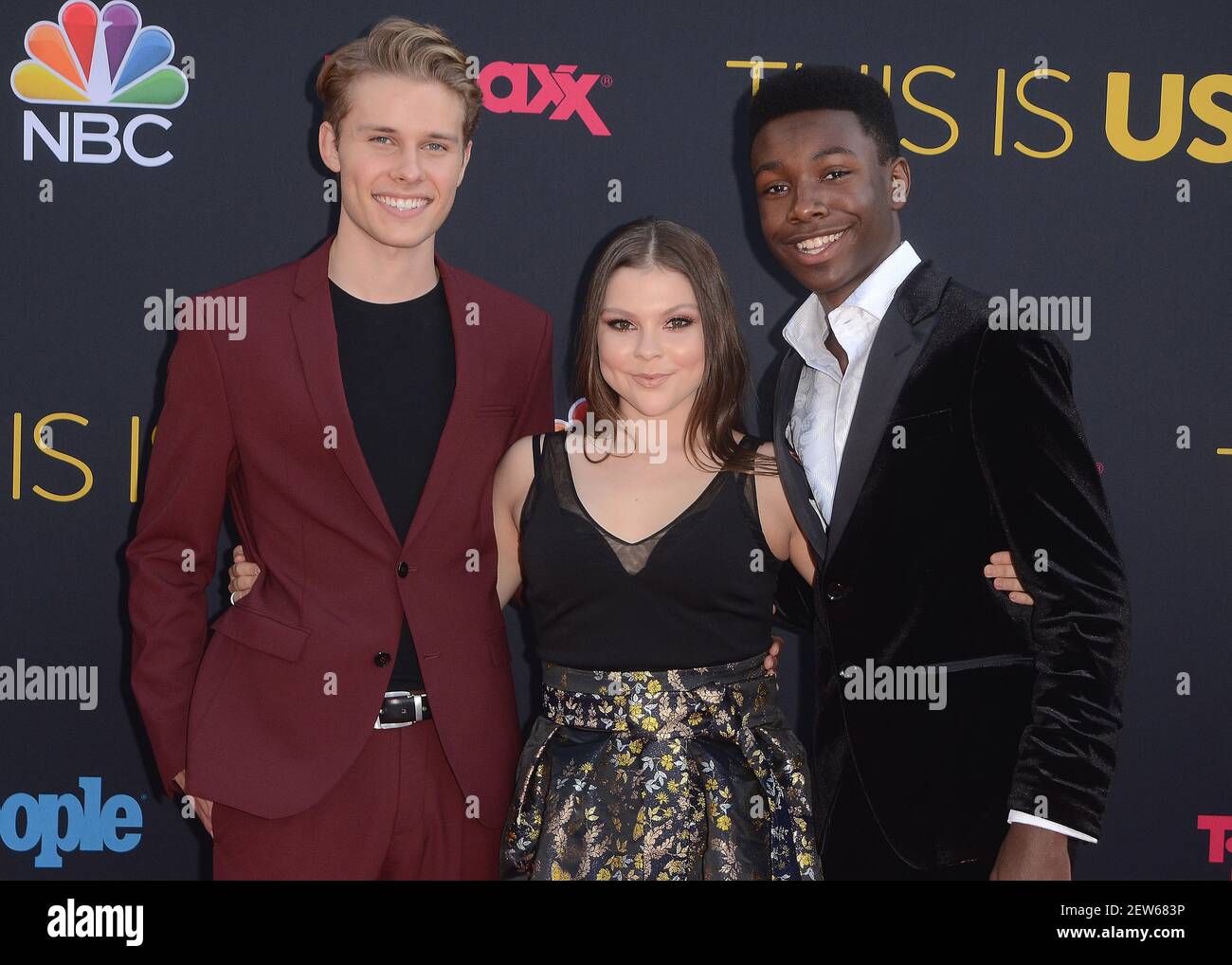 HOLLYWOOD- SEPTEMBER 26: Hannah Zeile, Logan Shroyer and Niles Fitch at ...