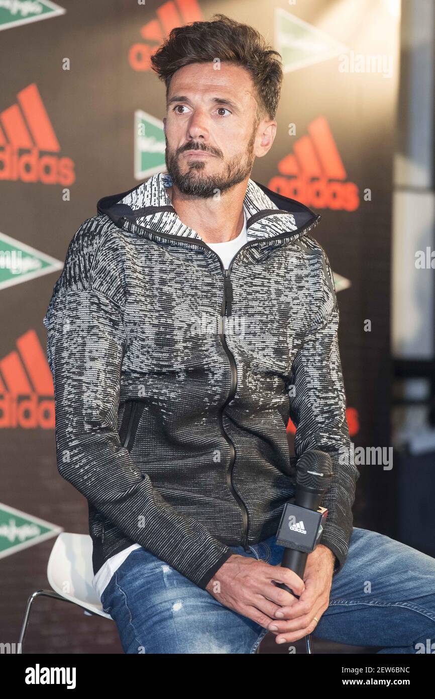 Chema Martinez attends to presentation of new Athletics Z.N.E. Pulse by  Adidas in Madrid, Spain September 28, 2017. (Photo by BorjaB.Hojas/Alter  Photos Stock Photo - Alamy