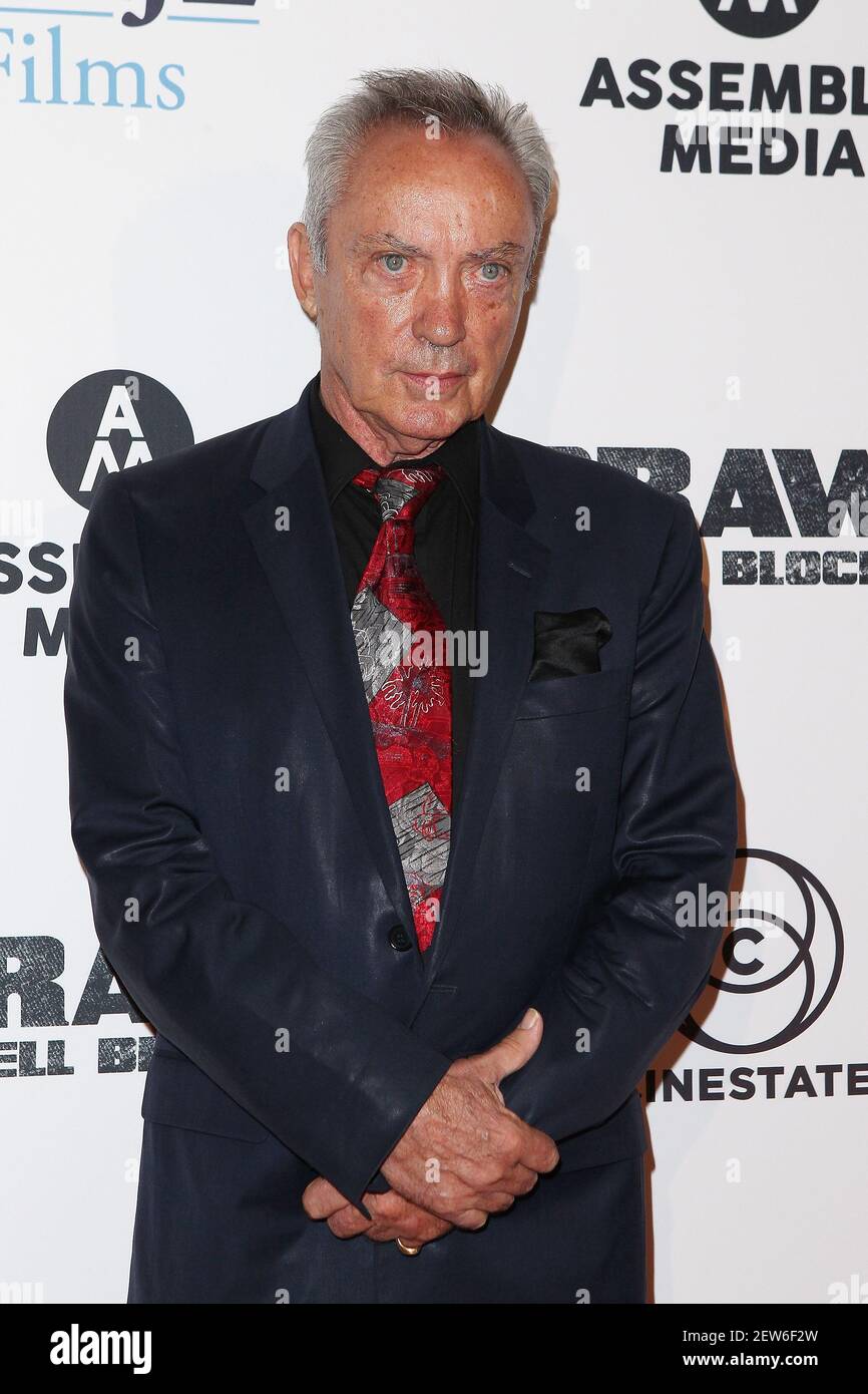 Udo Kier at the Los Angeles Premiere "Brawl In Cell Block 99" held at the Egyptian Theatre on September 29, 2017 in Los Angeles, California, USA (Photo by Art Garcia/Sipa USA) Stock Photo