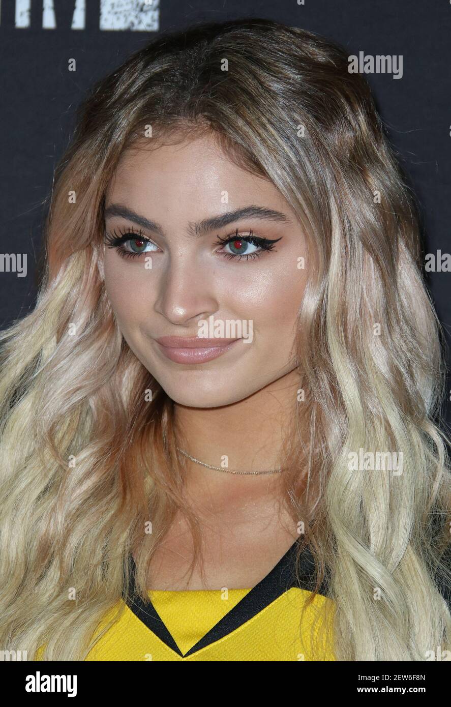 Carrington Durham at the Knott's Scary Farm And Instagram's Celebrity