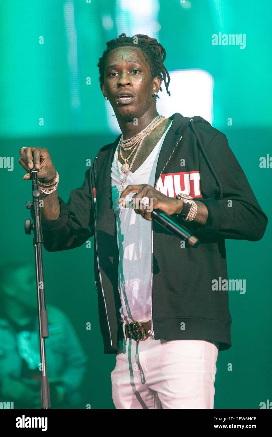 Los Angeles, Ca. 29th Oct, 2022. American rapper Young Thug (Jeffery Lamar  Williams) attends the Darren Dzienciol's CARN*EVIL Halloween Party hosted  by Alessandra Ambrosio at a private residence on October 29, 2022