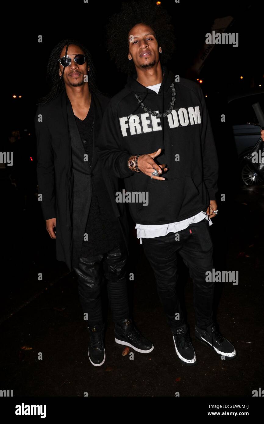 Les Twins Laurent And Larry Nicolas Bourgeois Attending The Irving Penn Exhibition Private Viewing Hosted By Vogue As Part Of The Paris Fashion Week Womenswear Spring Summer 18 On October 1 17 In