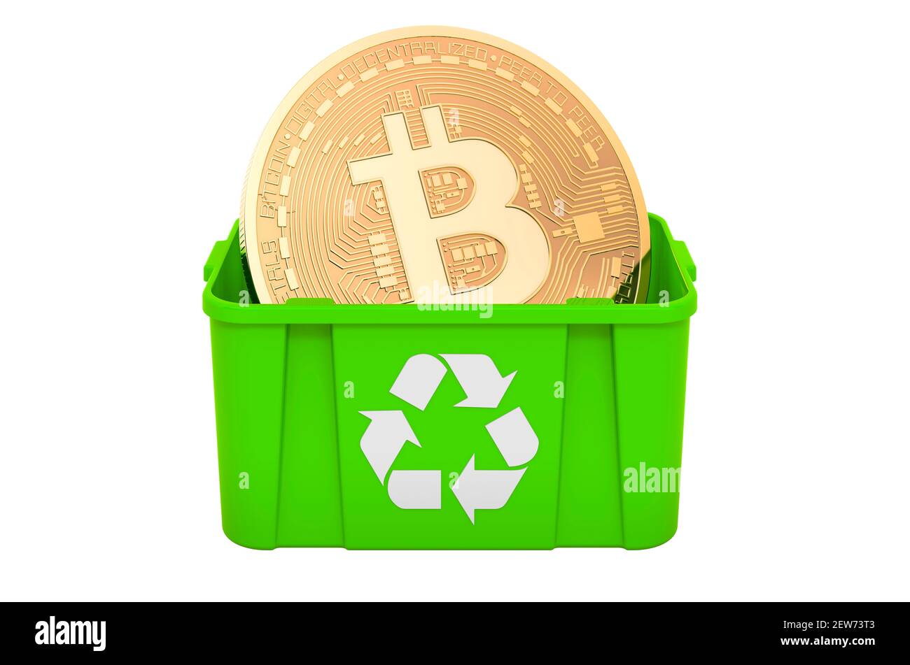 Bitcoin waste Cut Out Stock Images & Pictures - Alamy