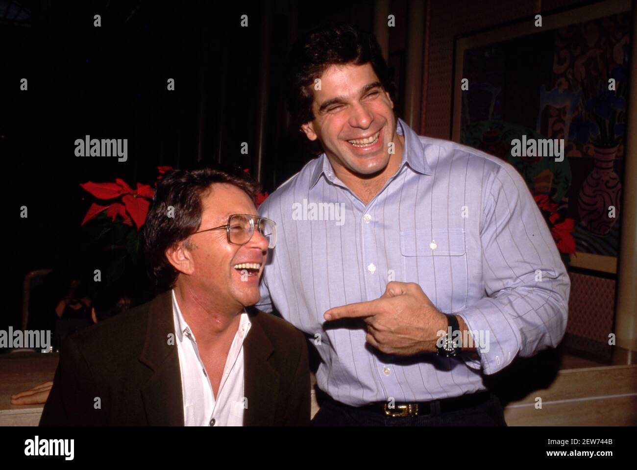 Bill Bixby and Lou Ferrigno 1991 Credit: Ralph Dominguez/MediaPunch ...