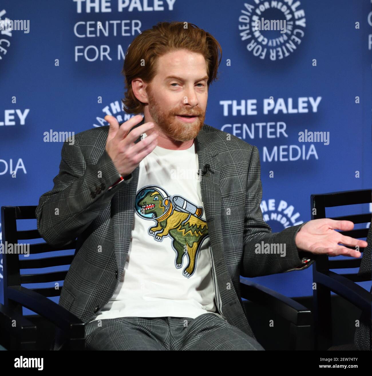 NEW YORK - OCTOBER 7: Actor Seth Green attends the PaleyFest event for